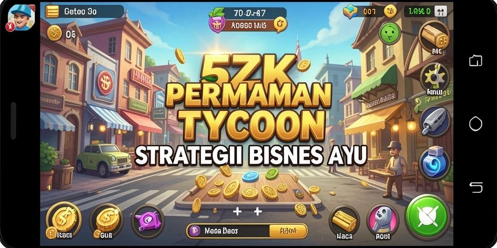 Screenshot gameplay Tycoon yang menarik di 5ZK.