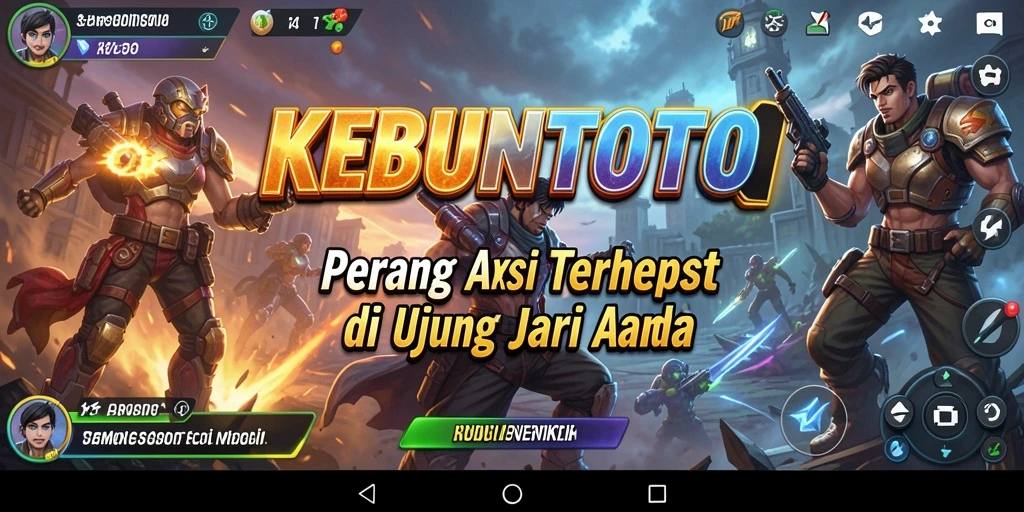 Screenshot gameplay KEBUNTOTO yang mendebarkan dan penuh aksi.